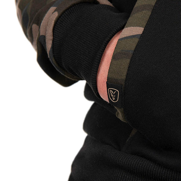 Fox Black/Camo Raglan Hoody