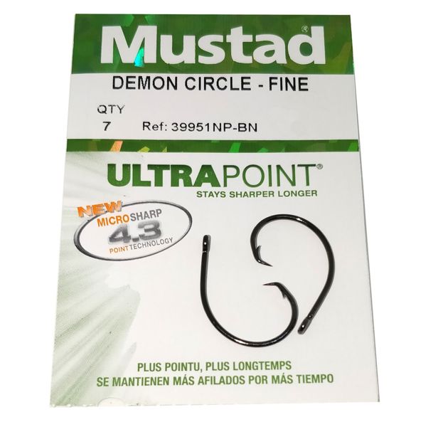 Mustad 39951NP-BN Demon Perfect Circle