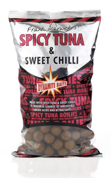 Dynamite Baits Spicy Tuna & Sweet Chilli Boilies 1kg