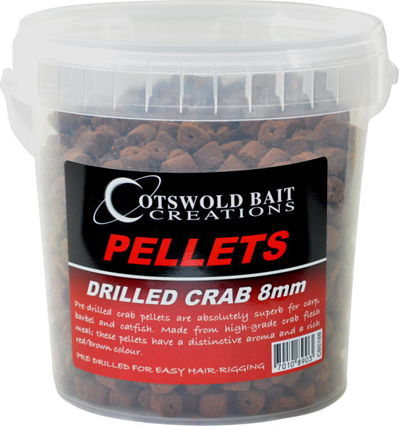 Cotswold Bait Drilled Pellets 1.2L Bucket