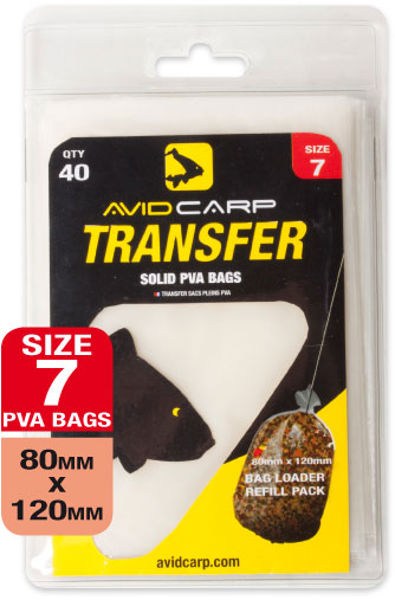 Avid Carp Transfer Solid PVA Bags