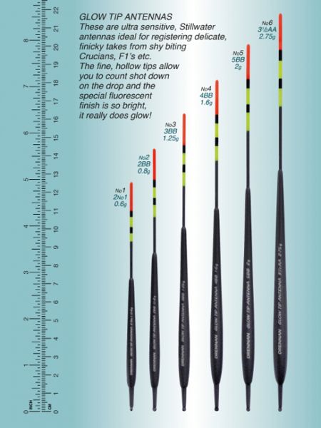 Drennan Glow Tip Antenna Floats