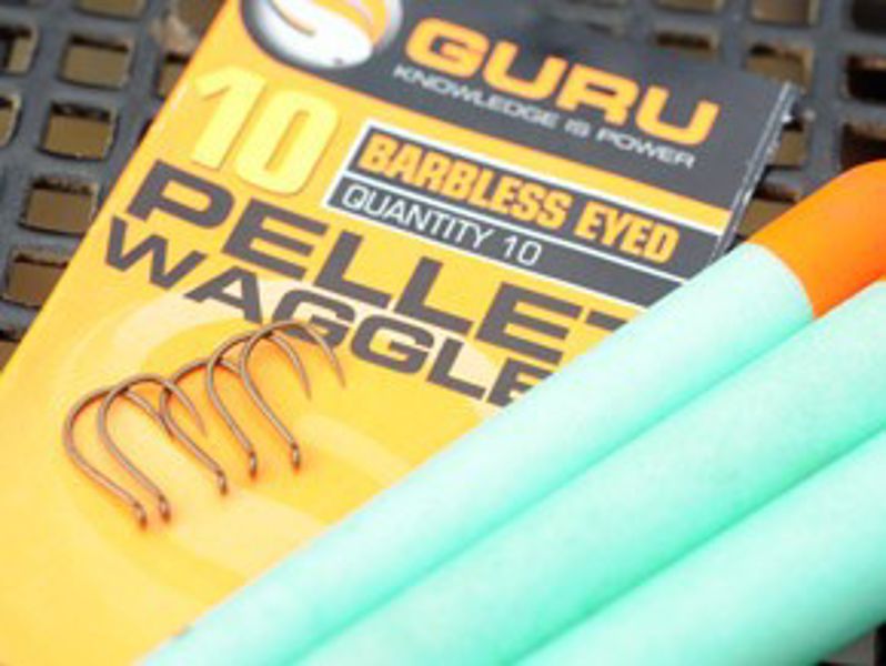 Guru Pellet Waggler BARBLESS Eyed HOOKS