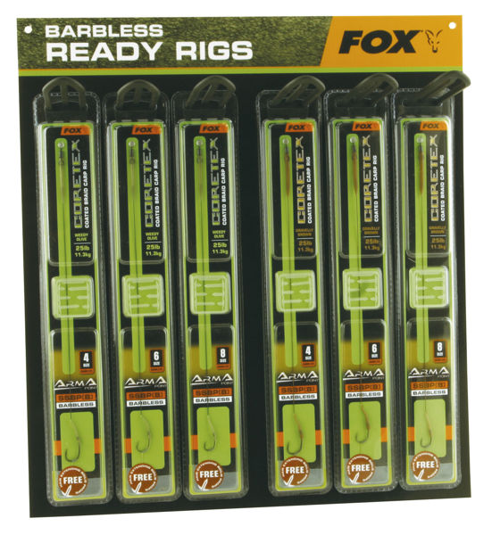 Fox SSBP BARBLESS Ready Rigs