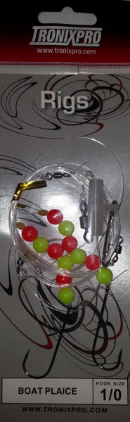 TronixPro Plaice Rig Red/Yellow
