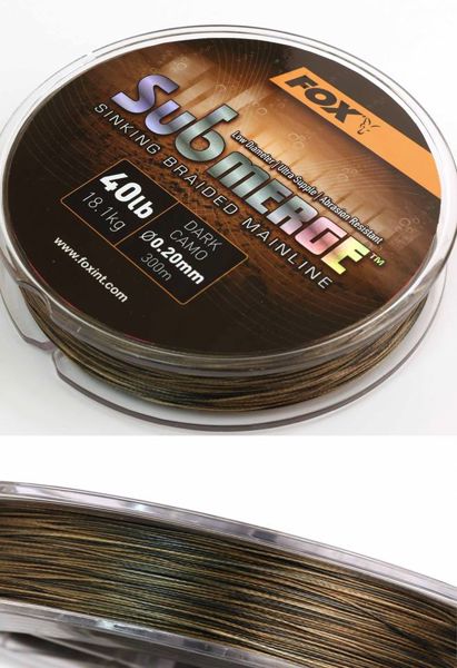 Fox Submerge Braided Mainline 300m