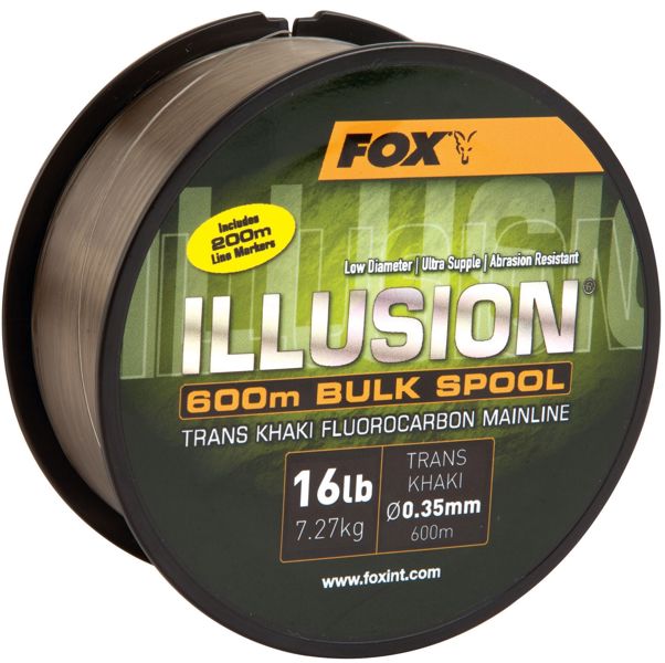 Fox Illusion Fluorocarbon Mainline 600m BULK