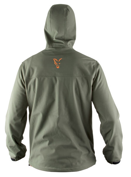 Fox Hooded Green Soft Shell