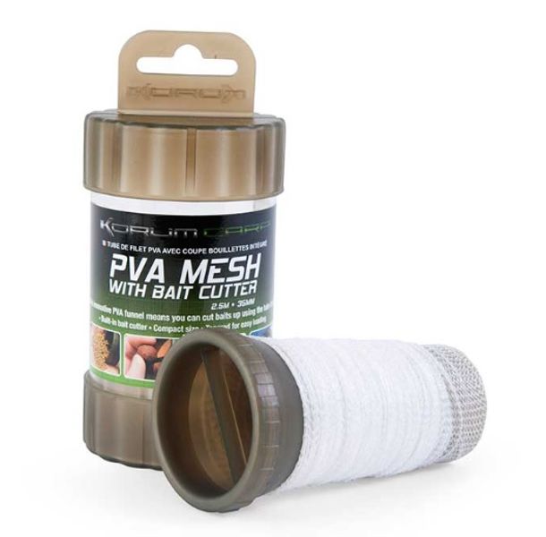 Korum PVA Mesh With Bait Cutter