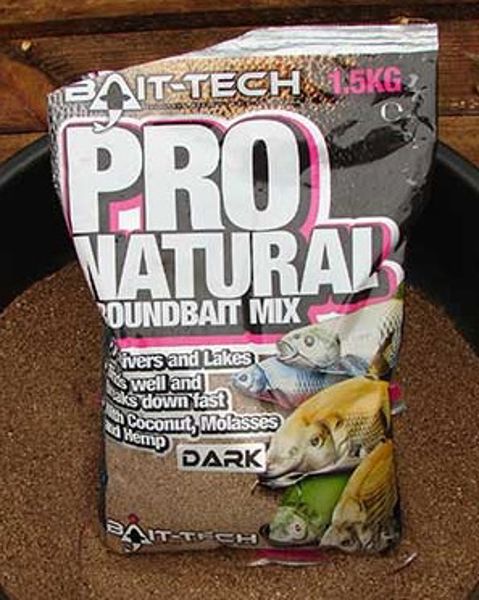 Bait-Tech Pro Natural Dark Groundbait 1.5kg