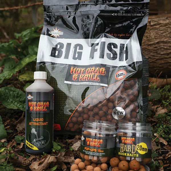 Dynamite Baits Hot Crab and Krill Food Bait Pop Ups