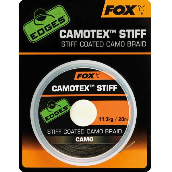 Fox Edges Camotex Stiff Coated Camo Braid