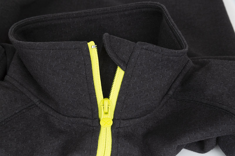 Matrix Minimal Black/Marl Quarter Zip Pullovers