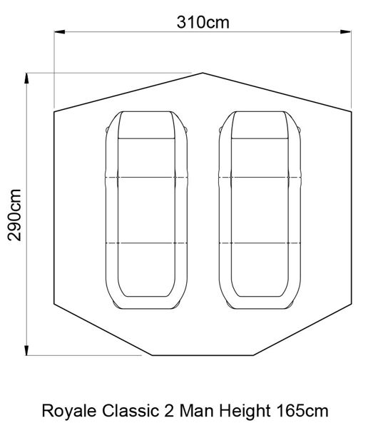 Fox Royale Classic Bivvy 2 Man