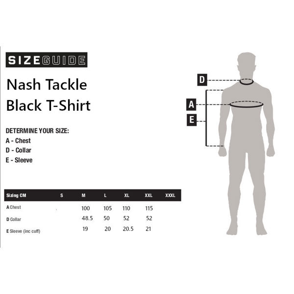 Nash Tackle Black T-Shirt