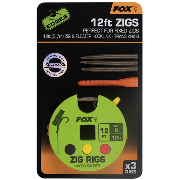 Fox Edges 12ft Zigs