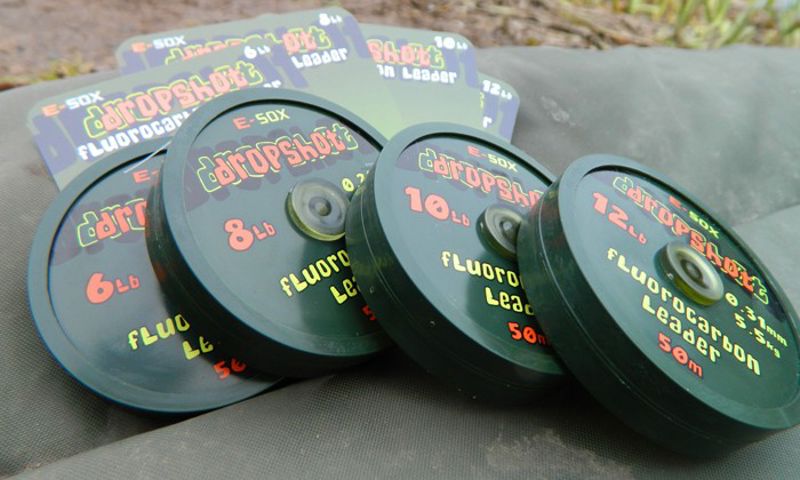 Drennan E-SOX Dropshot Fluorocarbon Leader 50m