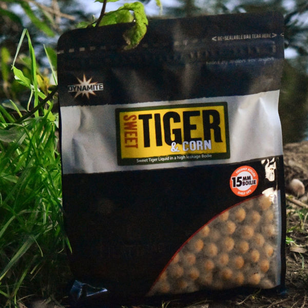 Dynamite Baits Big Fish Sweet Tiger & Corn Boilies