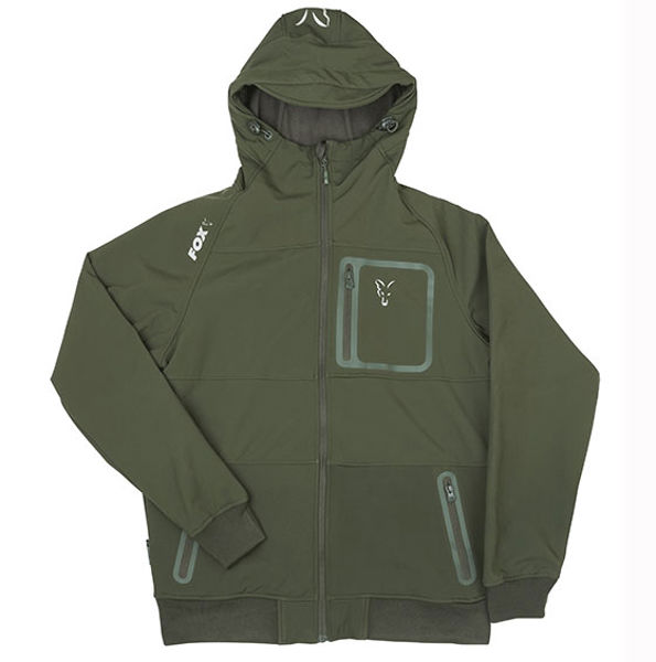 Fox Collection Green/Silver Softshell Hoody