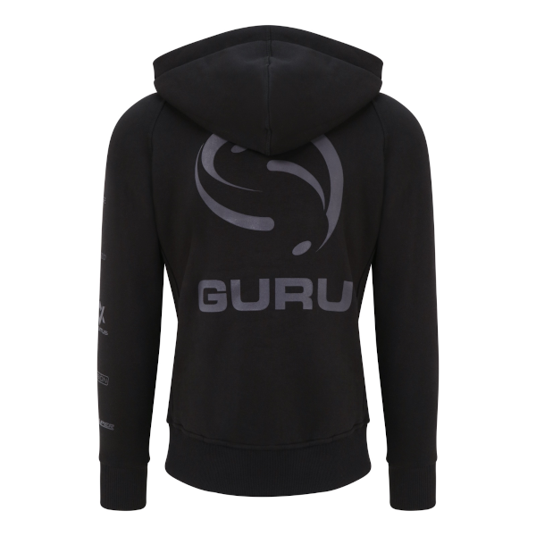 Guru Semi Logo Hoodie Black