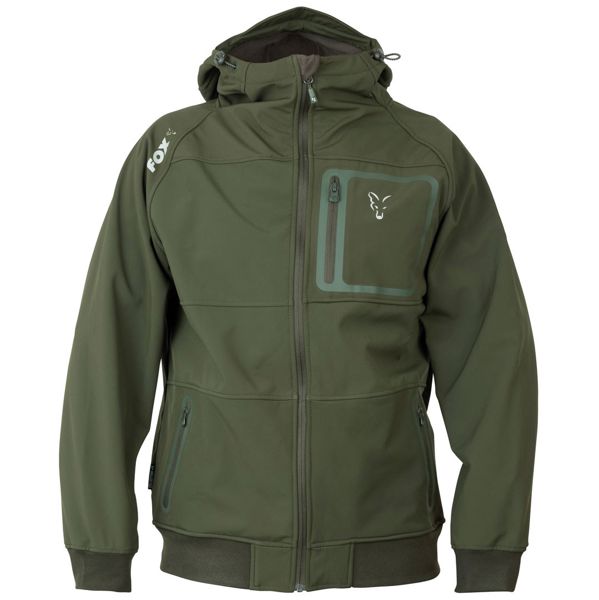 Fox Collection Green/Silver Softshell Hoody