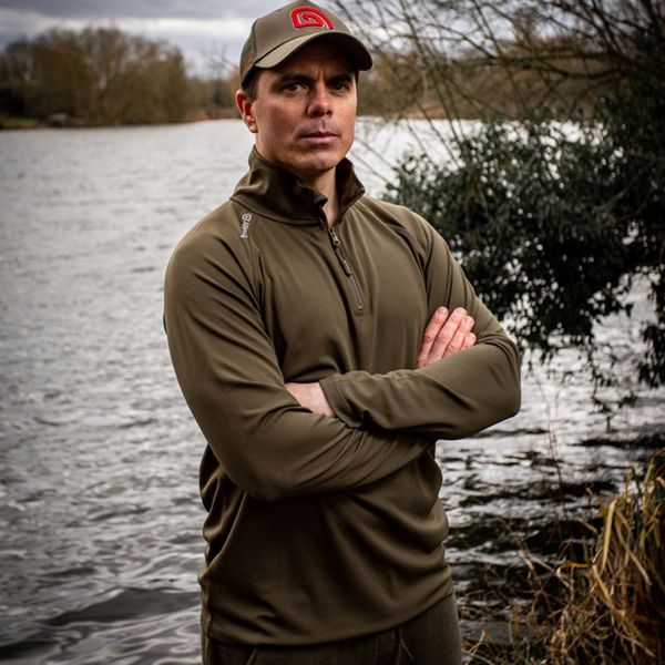 Trakker Half Zip Top With UV Sun Protection