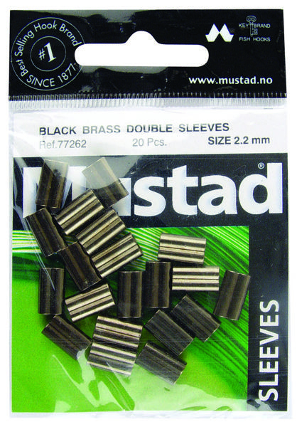 Mustad Brass Sleeves Double (77262)