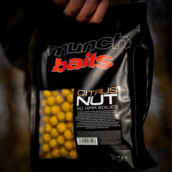 Munch Baits Citrus Nut Boilies 14mm