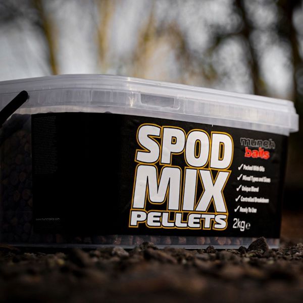 Munch Baits Spod Mix Pellets 2kg