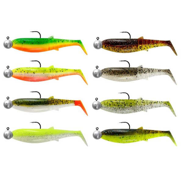 Savage Gear Cannibal Shad Mixed Colour Packs