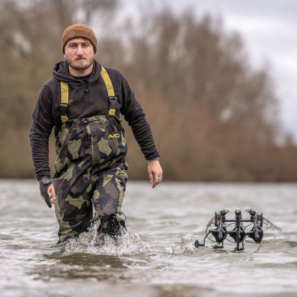 Avid Carp 420D Camo Chest Waders