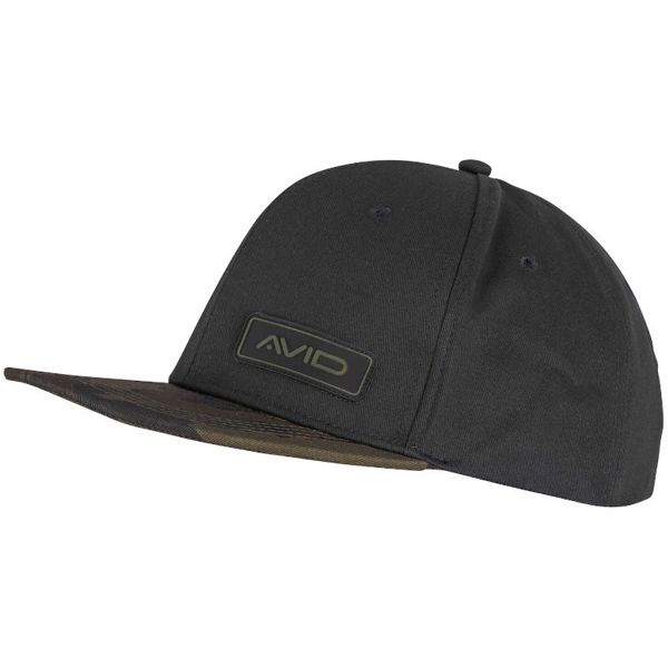 Avid Carp Camo Peak Snapback Cap