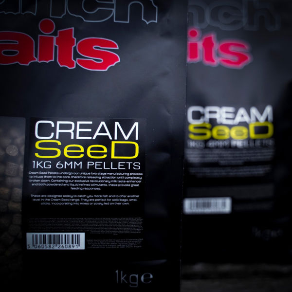 Munch Baits Cream Seed Pellets 1kg