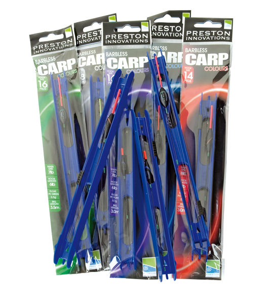 Preston Innovations Carp Colours Ready Tied Rigs WHITE