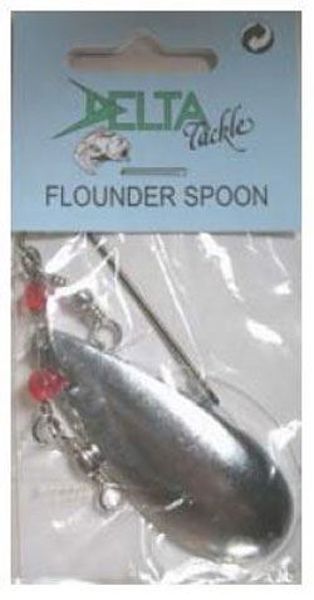 Delta Flounder Spoon Rig CHROME