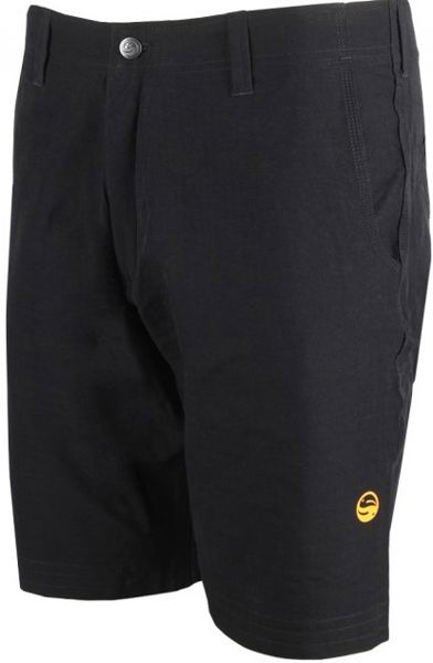 Guru Black Cargo Shorts