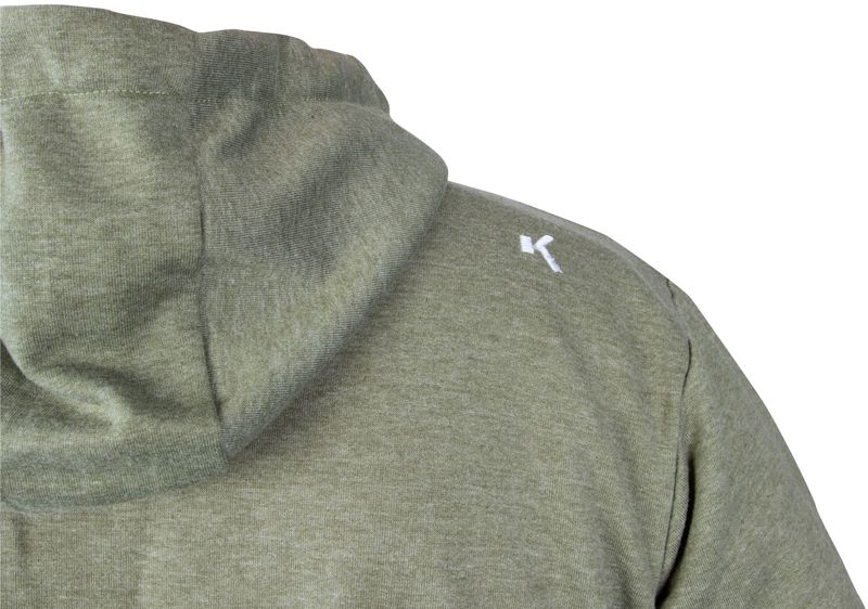 Korum Heather Green Hoodie