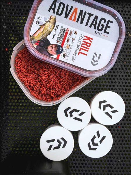 Daiwa Advantage Baits Natural Scopex Method Box 500g