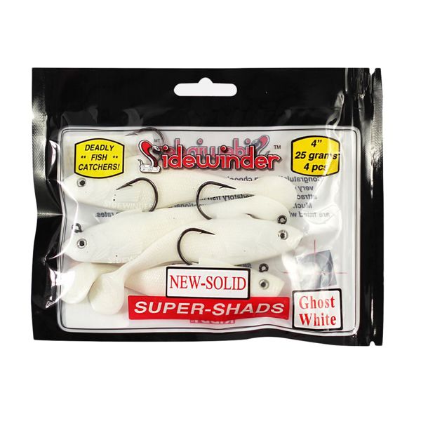 Sidewinder Solid Super Shads 4inch