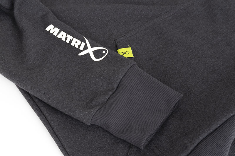 Matrix Minimal Black/Marl Quarter Zip Pullovers