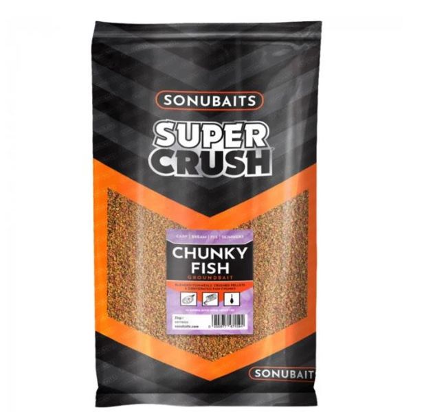 Sonubaits Supercrush Chunky Fish Groundbait 2kg