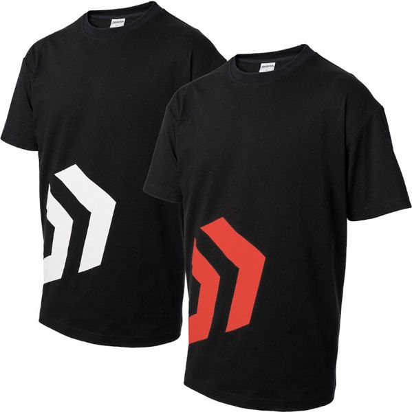 Daiwa Angled D-VEC T Shirts Black