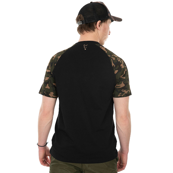 Fox Black/Camo Raglan T-Shirt