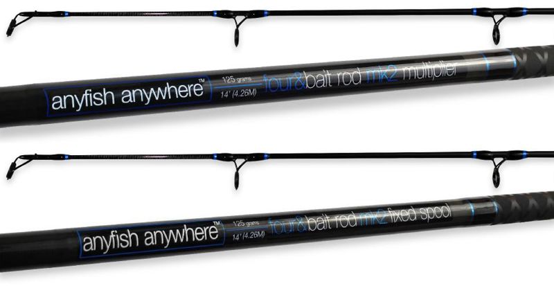 Anyfish Anywhere Four & Bait MK2 Rods 14ft