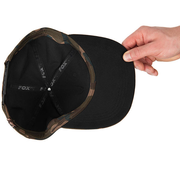 Fox Camo Flat Peak Snapback Cap