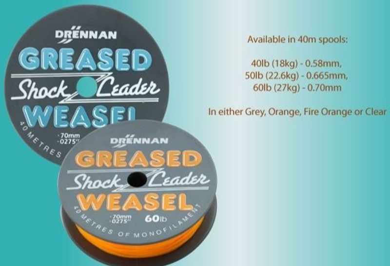 Drennan Greased Weasel Shock Leader