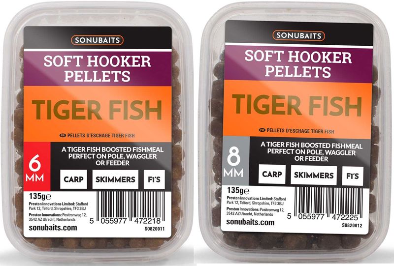 Sonubaits Tiger Fish Soft Hooker Pellets