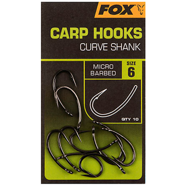 Fox Carp Hooks Curve Shank