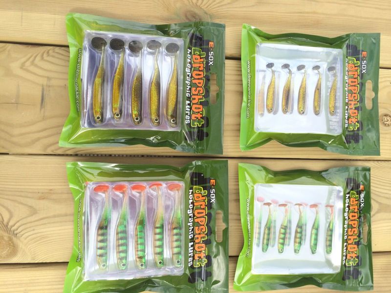 Drennan E-SOX Dropshot Holographic Lures