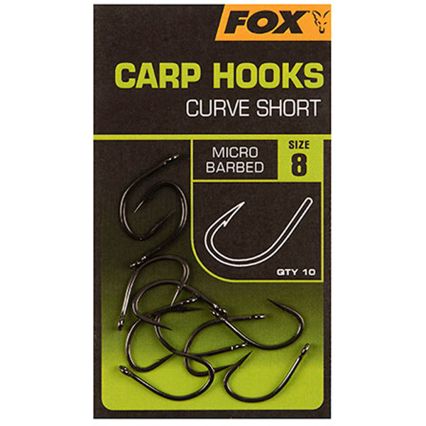 Fox Carp Hooks Curve Shank Short